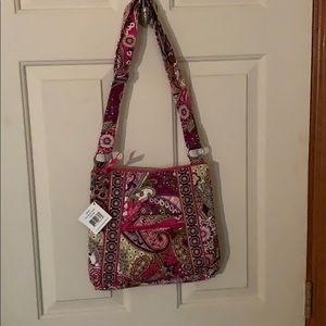 Vera Bradley Very Berry Paisley Hipster Bag